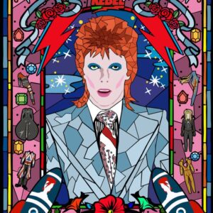 BOWIE VIDRIERA
